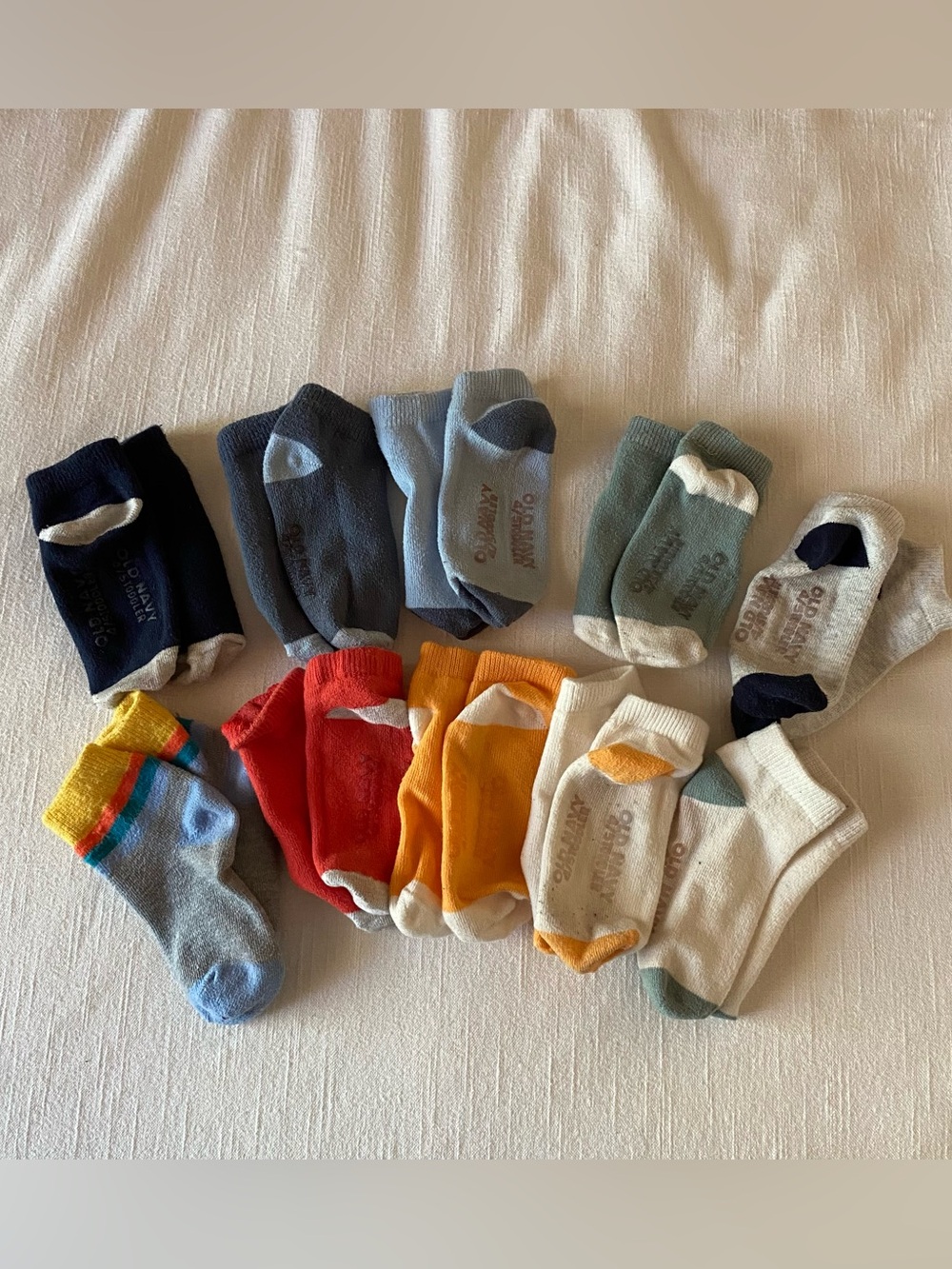 Old Navy Toddler Boys Sock Colorful Bundle